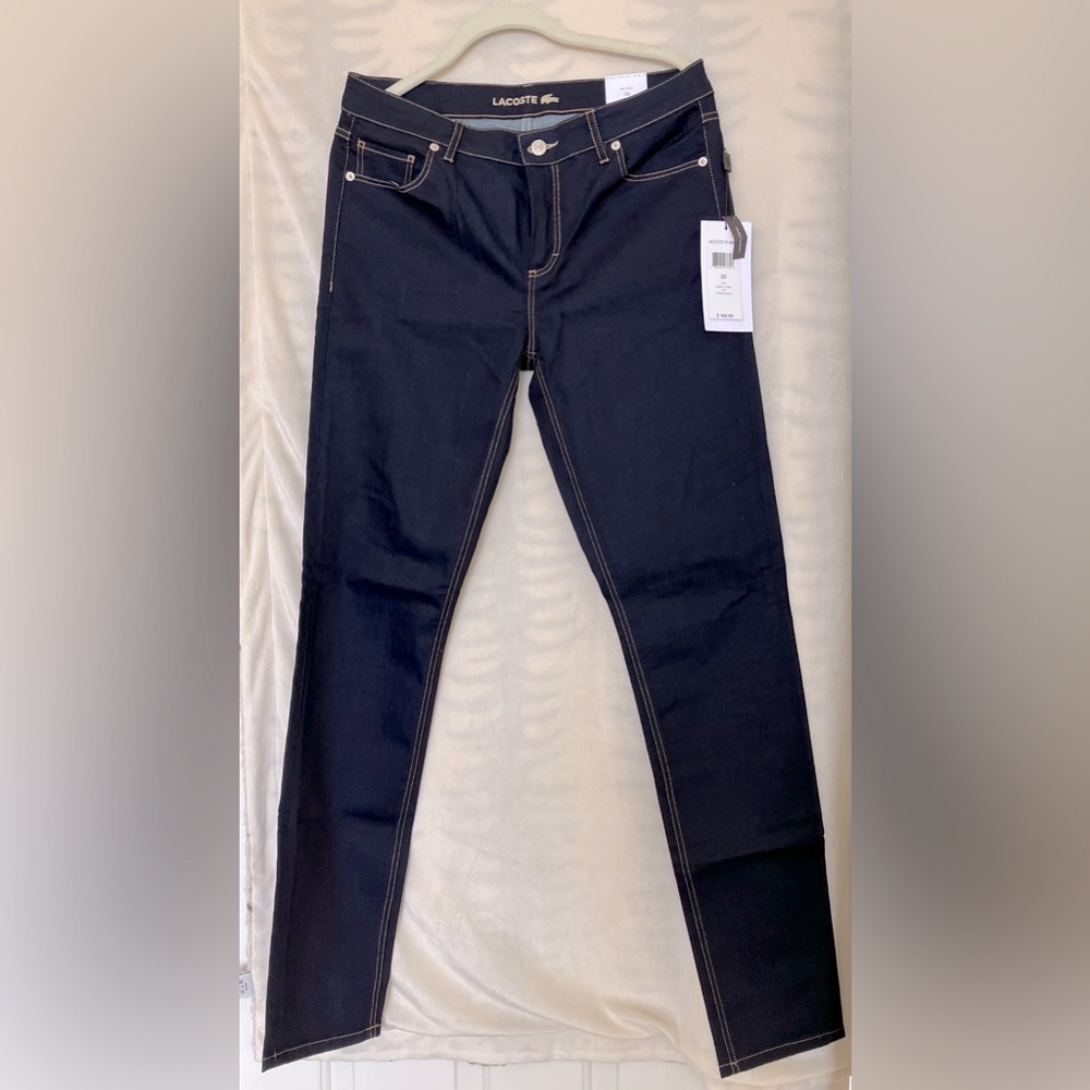 Lacoste Stretch Slim fit jeans size 30 NWT